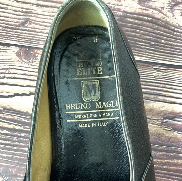 BRUNO MAGLI Leather Oxfords Size 10 - Picture 3 of 5